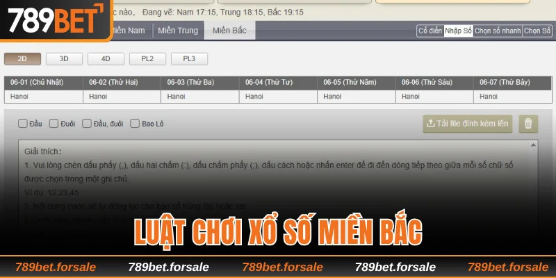 Tìm hiểu luật chơi XSMB tại nhà cái uy tín